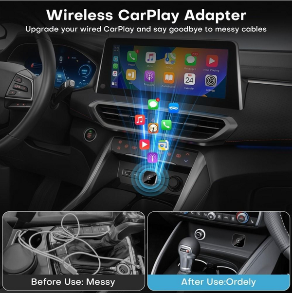 Effortless Wireless CarPlay Adapter